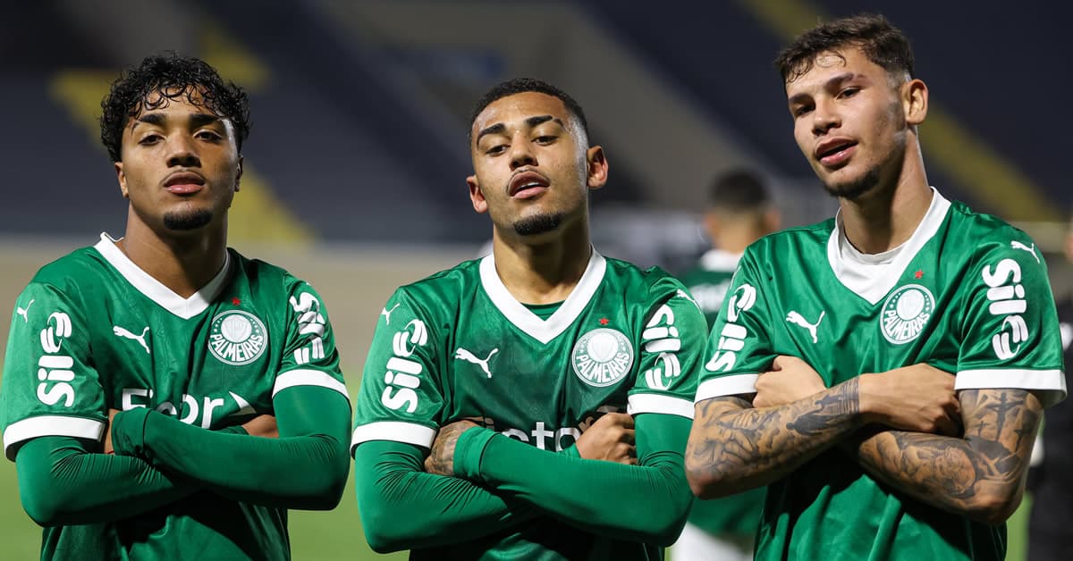 Palmeiras supera apito, vence o Juventude e avança à semifinal do Brasileirão Sub-20