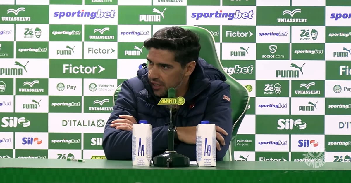 Vídeo: coletiva do Abel após vitória sobre o Botafogo