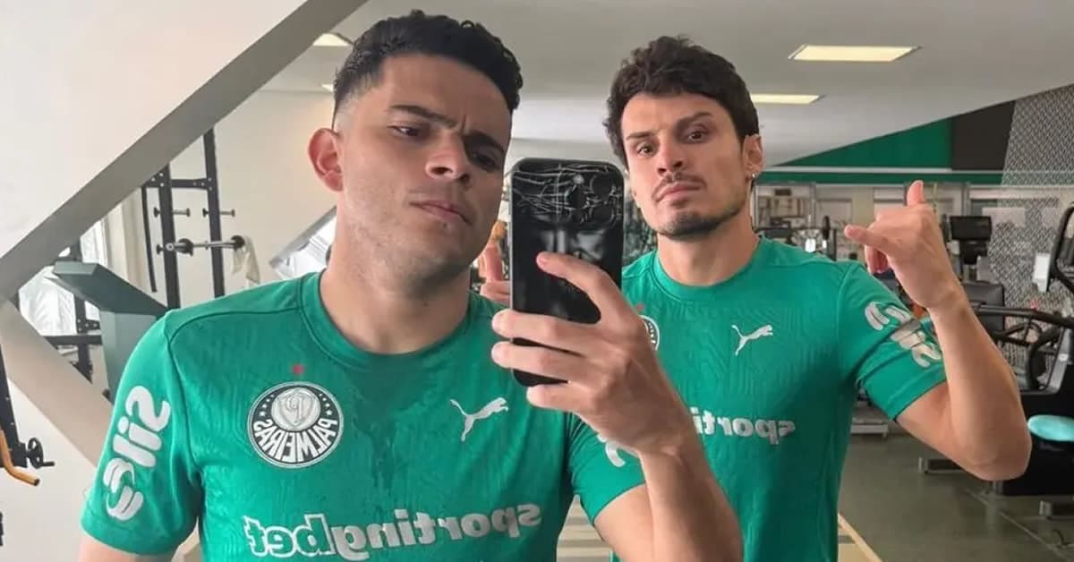 Bruno Rodrigues e Raphael Veiga treinam em dia de folga no Palmeiras