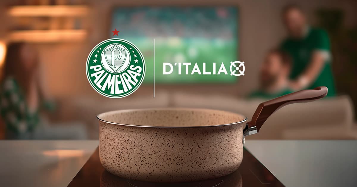 Palmeiras fecha patrocínio com empresa de panelas; marca será exposta no calção