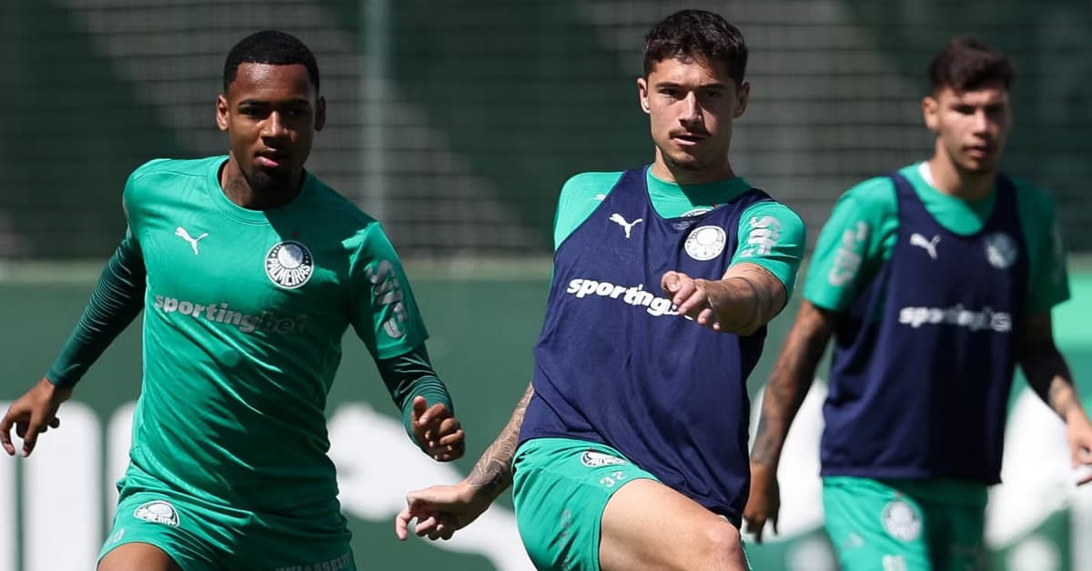Vídeo: veja como foi o último treino do Palmeiras antes do clássico