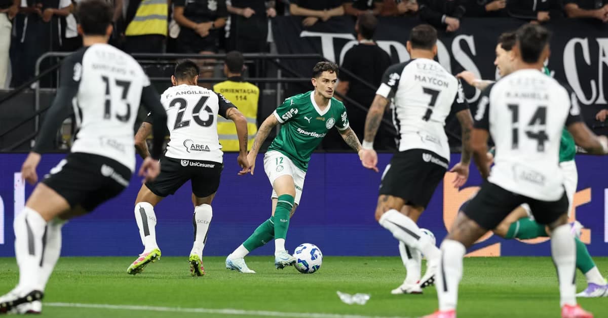 Ficha técnica de Corinthians 1 x 1 Palmeiras