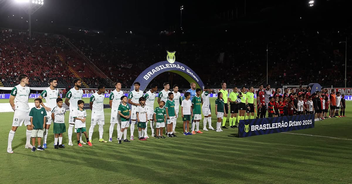 Ficha técnica de Vitória 2 x 2 Palmeiras