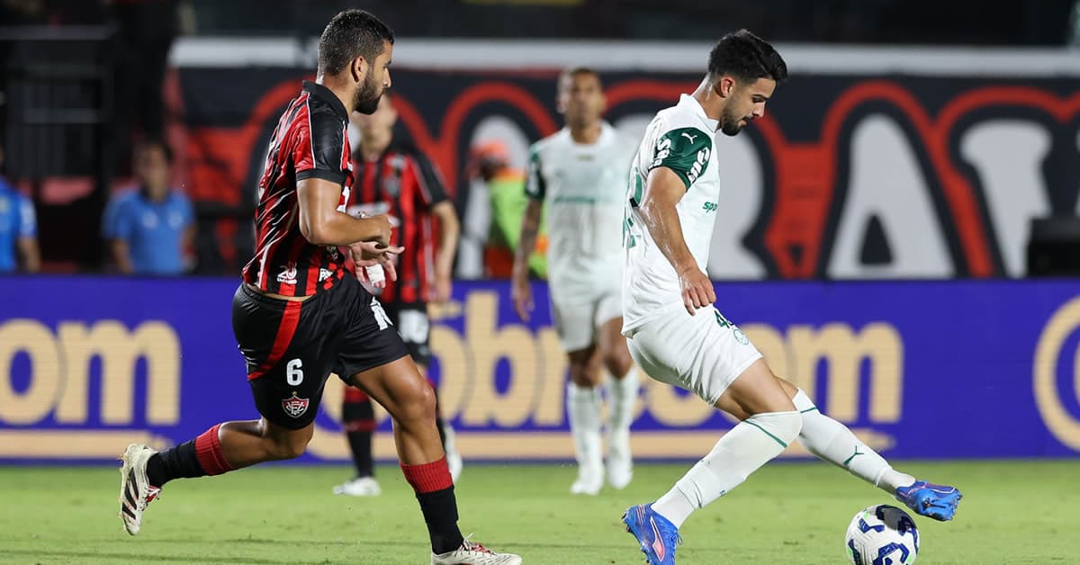 Palmeiras usa time alternativo e busca empate com o Vitória em Salvador