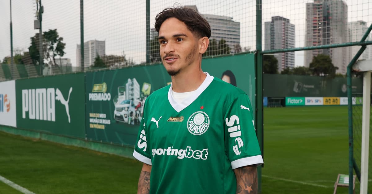 Estrutura, torcida, Allianz Parque... Khellven enaltece Palmeiras após anúncio oficial