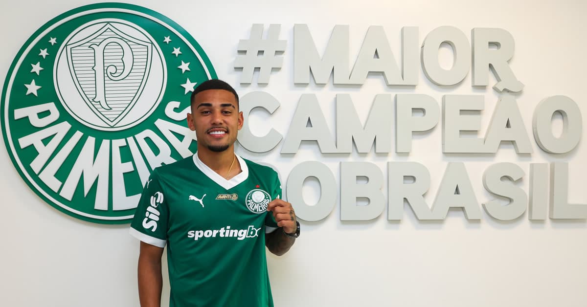 Riquelme Fillipi prorroga contrato e comemora: "Jogar no Palmeiras sempre foi um sonho de criança"