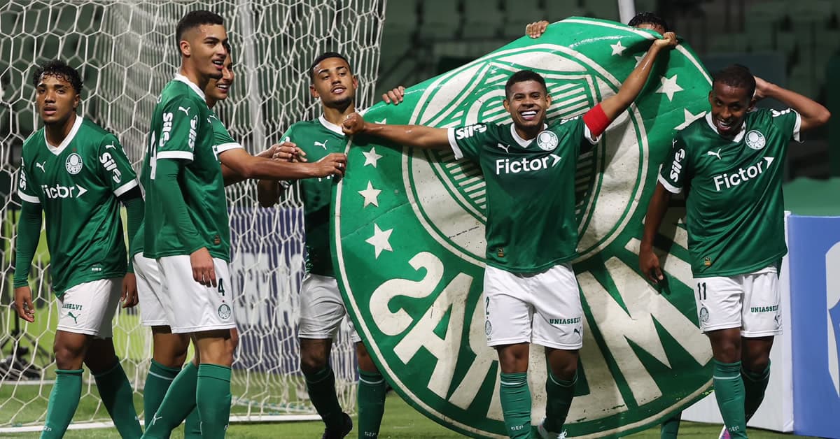 Palmeiras vence o Cruzeiro de virada e avança à final do Brasileirão Sub-20