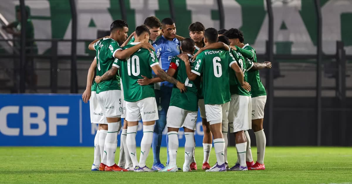 Em casa, Palmeiras enfrenta o Red Bull Bragantino em busca do Tetra Brasileiro Sub-20