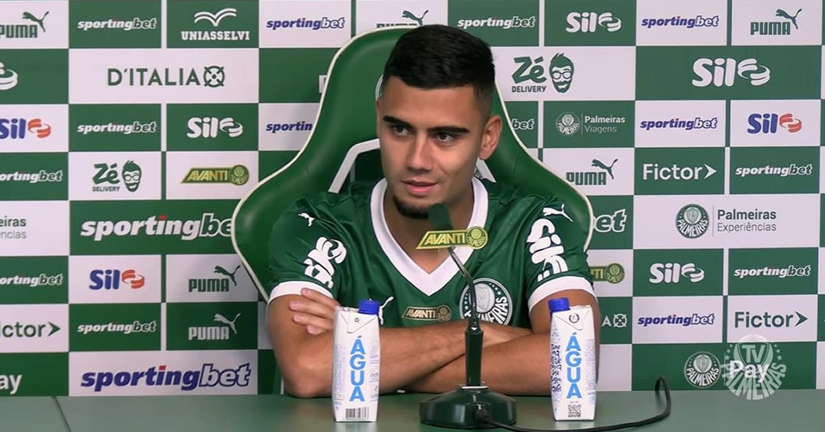 Andreas Pereira esquece passado, revela motivos da escolha pelo Palmeiras e avisa que está pronto para estrear