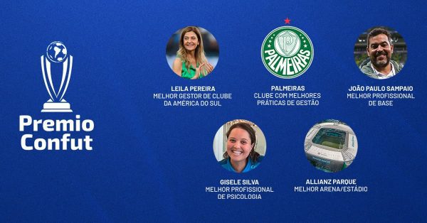 Palmeiras vence 5 categorias da Confut Sul-Americana 2025