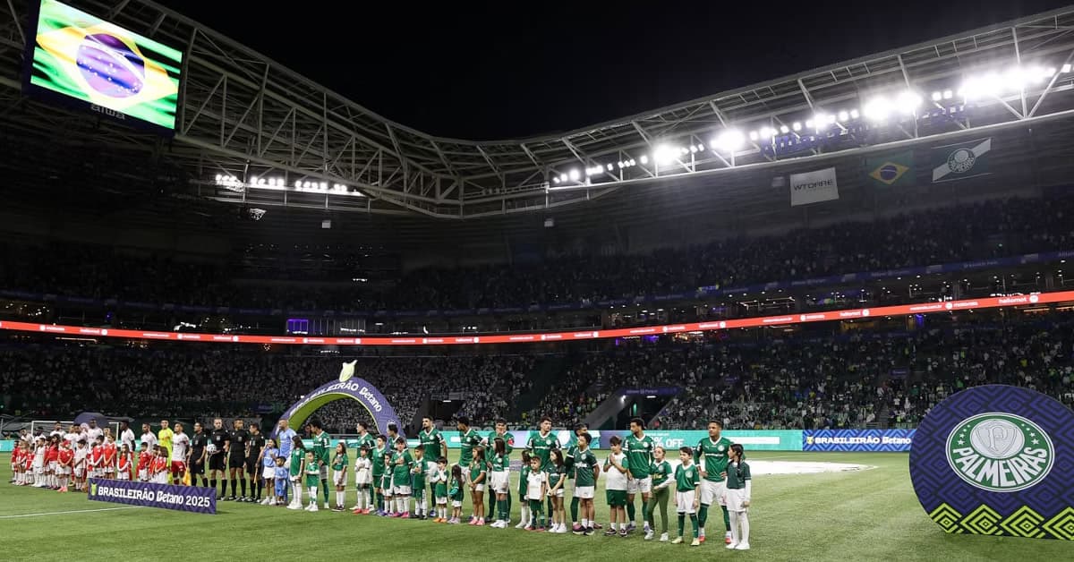 Ficha técnica de Palmeiras 4 x 1 Internacional