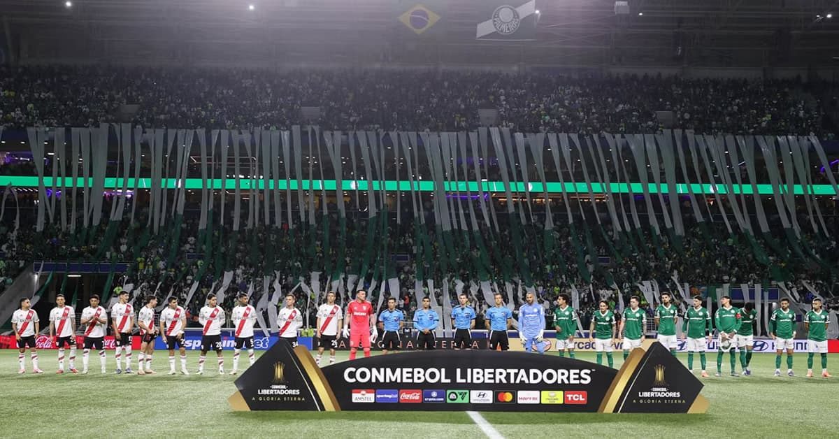 Ficha técnica de Palmeiras 3 x 1 River Plate