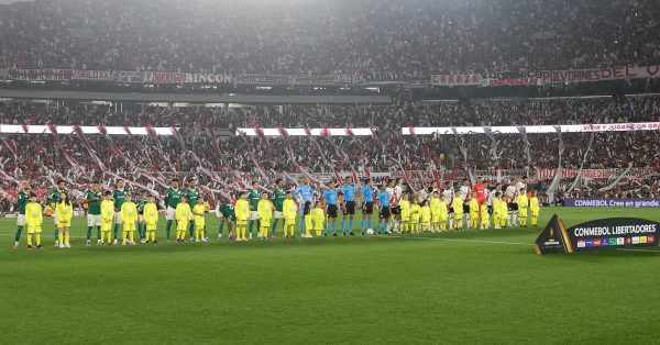 Ficha técnica de River Plate 1 x 2 Palmeiras