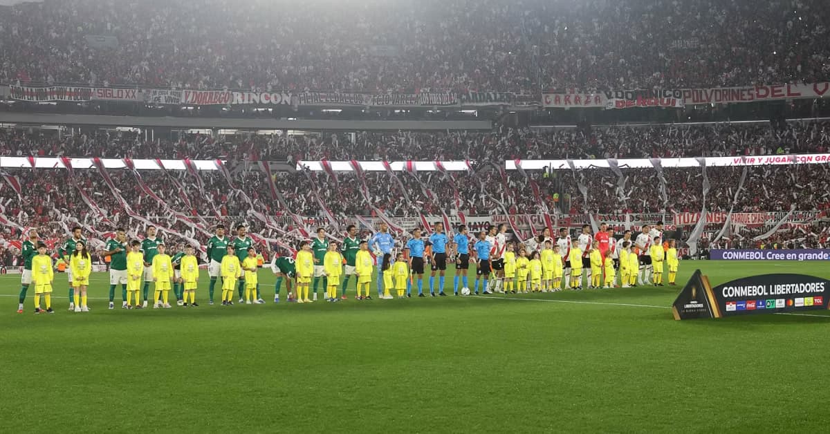 Ficha técnica de River Plate 1 x 2 Palmeiras