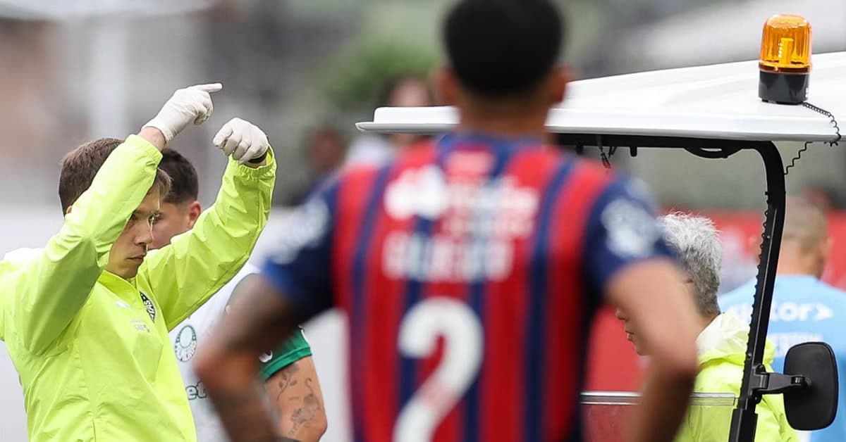 Lucas Evangelista e Piquerez deixam jogo lesionados e viram preocupação no Palmeiras