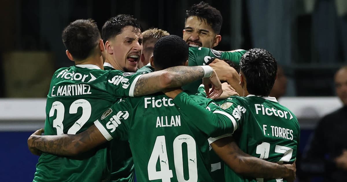 Palmeiras e Abel ampliam feitos na Libertadores; veja números