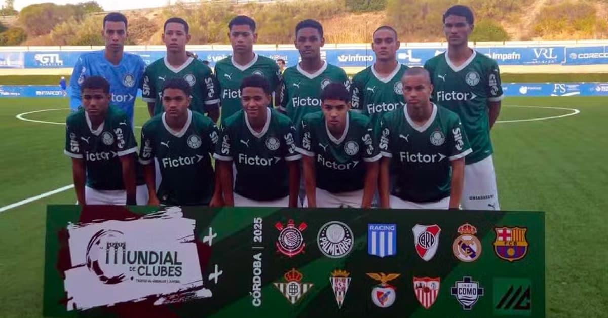 Palmeiras enfrenta o Barcelona em busca de vaga na final do Mundial Sub-17; saiba onde assistir
