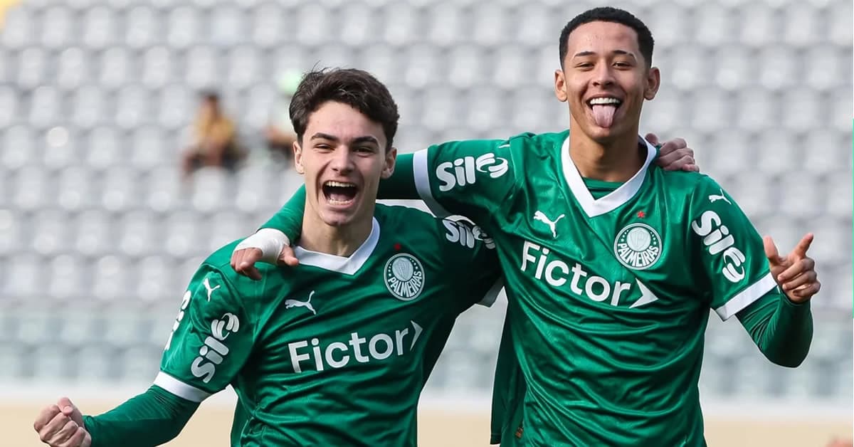 Palmeiras enfrenta o Vasco pelas quartas de final do Brasileirão Sub-17; saiba onde assistir