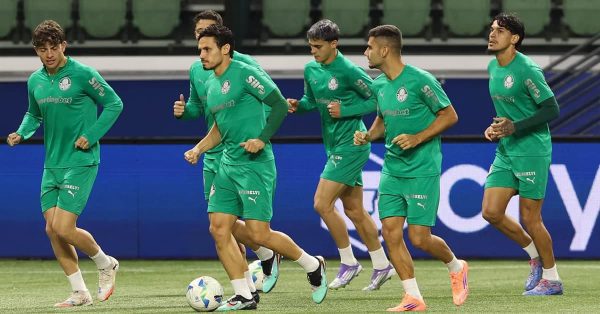 Vídeo: veja como foi o treino de terça-feira no Allianz Parque