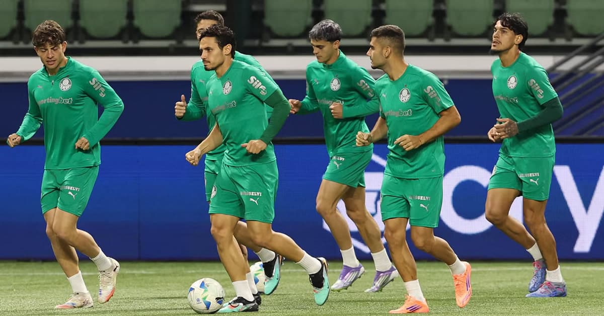 Vídeo: veja como foi o treino de terça-feira no Allianz Parque