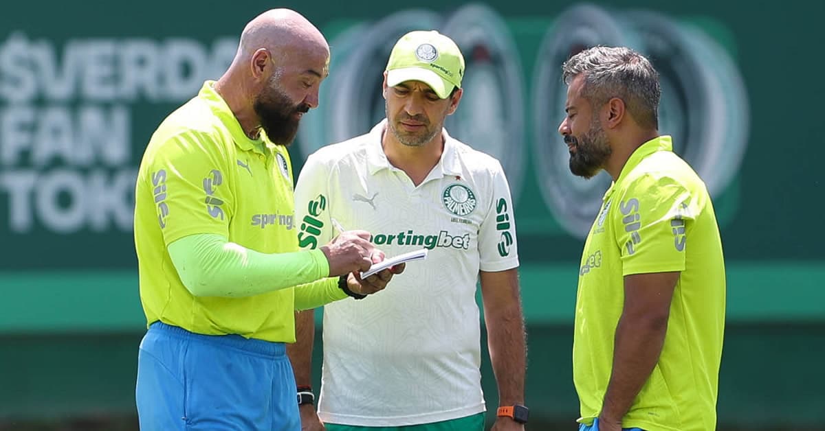 Palmeiras x Juventude: Veja como Abel pode escalar o time com 7 desfalques e 1 reforço
