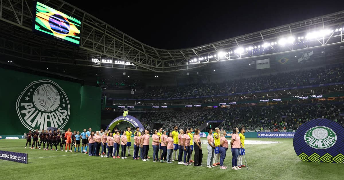 Ficha técnica de Palmeiras 5 x 1 Red Bull Bragantino