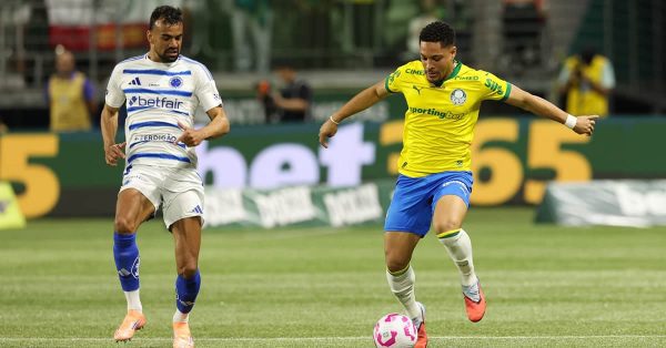 Palmeiras tem gol mal anulado e fica no empate com o Cruzeiro em casa