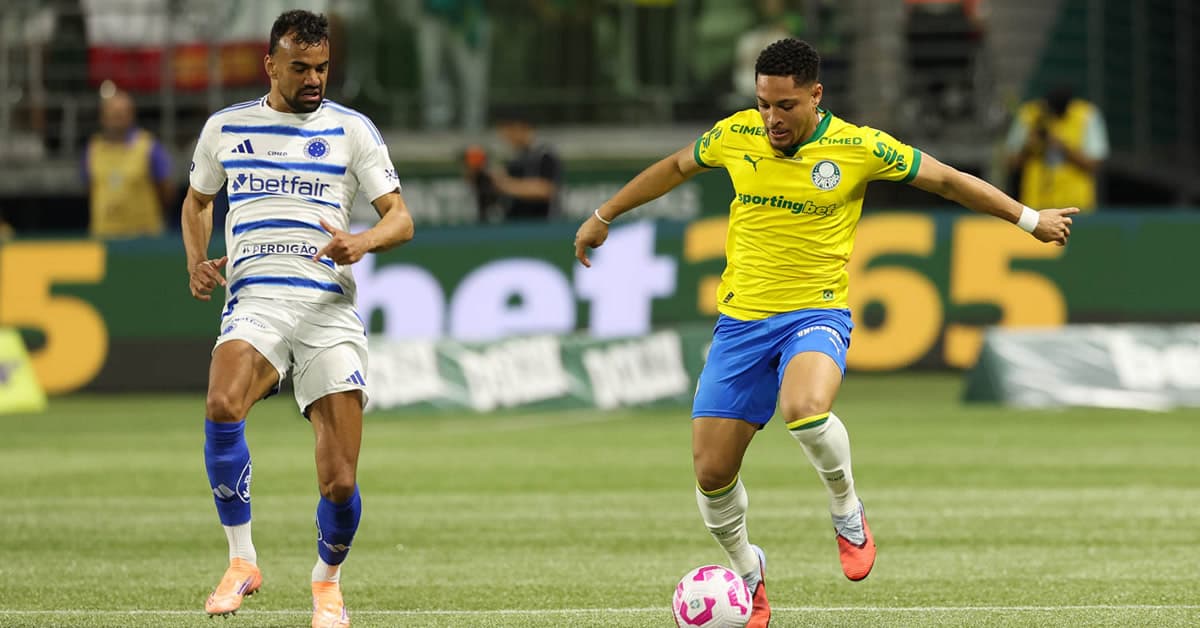 Palmeiras tem gol anulado e fica no empate com o Cruzeiro em casa