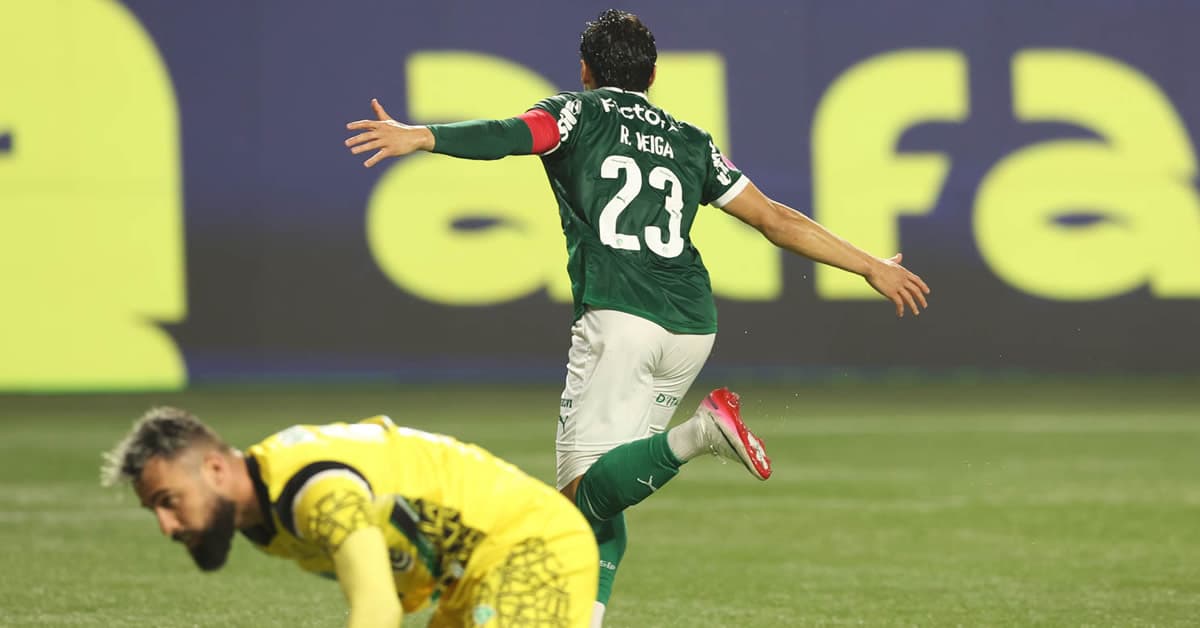 Palmeiras ignora desfalques, goleia o Juventude e abre vantagem na liderança do Brasileirão