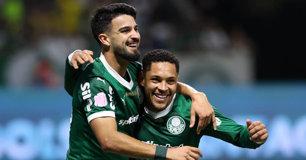 Palmeiras faz três gols em 18 minutos e vence o Vasco em casa pelo Brasileirão