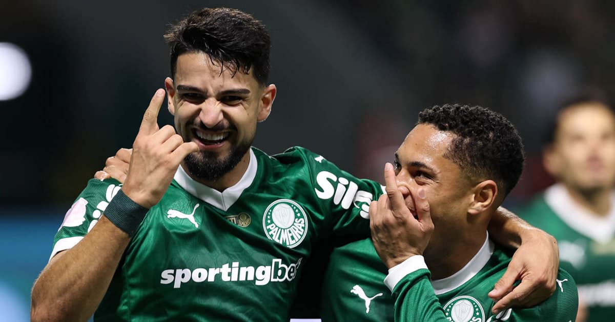 Dupla Flaco-Roque participou de 89% dos últimos 27 gols do Palmeiras