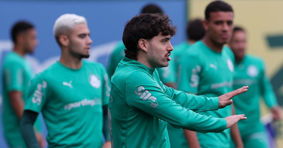 Escalação do Palmeiras: Abel comanda treino tático e esboça time desfalcado