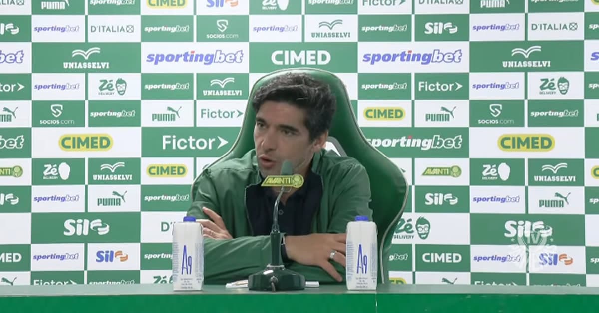 Vídeo: coletiva do Abel após vitória sobre o Santos