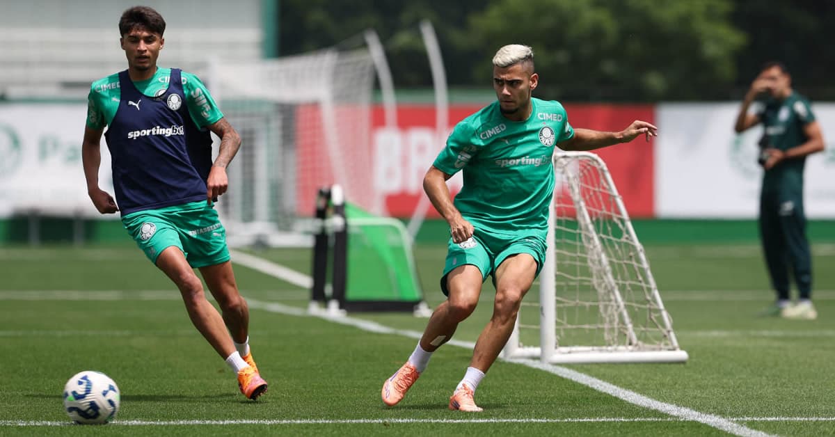 Palmeiras encerra preparação para enfrentar o Mirassol; veja provável escalação