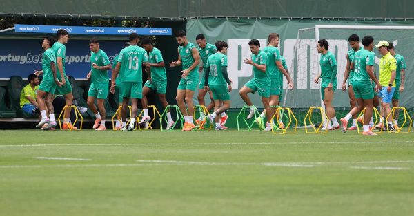 Palmeiras segue preparação para enfrentar o Vitória; Abel prepara mudanças no time
