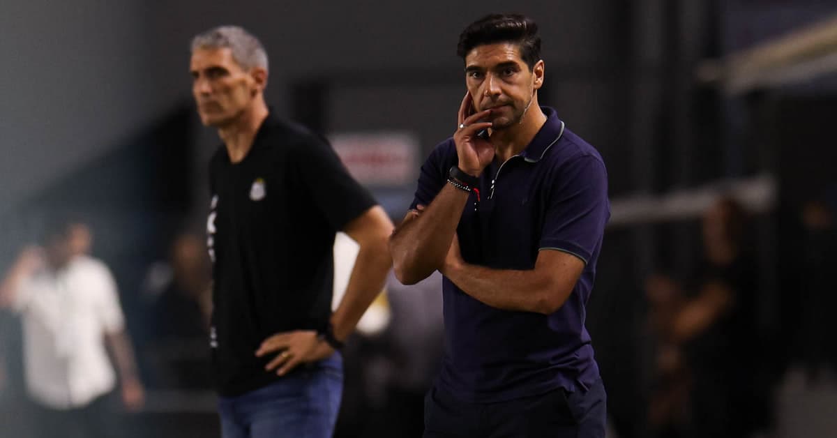 Abel reprova atuação do Palmeiras no primeiro tempo e não joga a toalha pelo título: "Faltam 15 pontos"