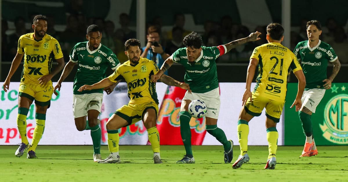 Notas de Mirassol 2 x 1 Palmeiras