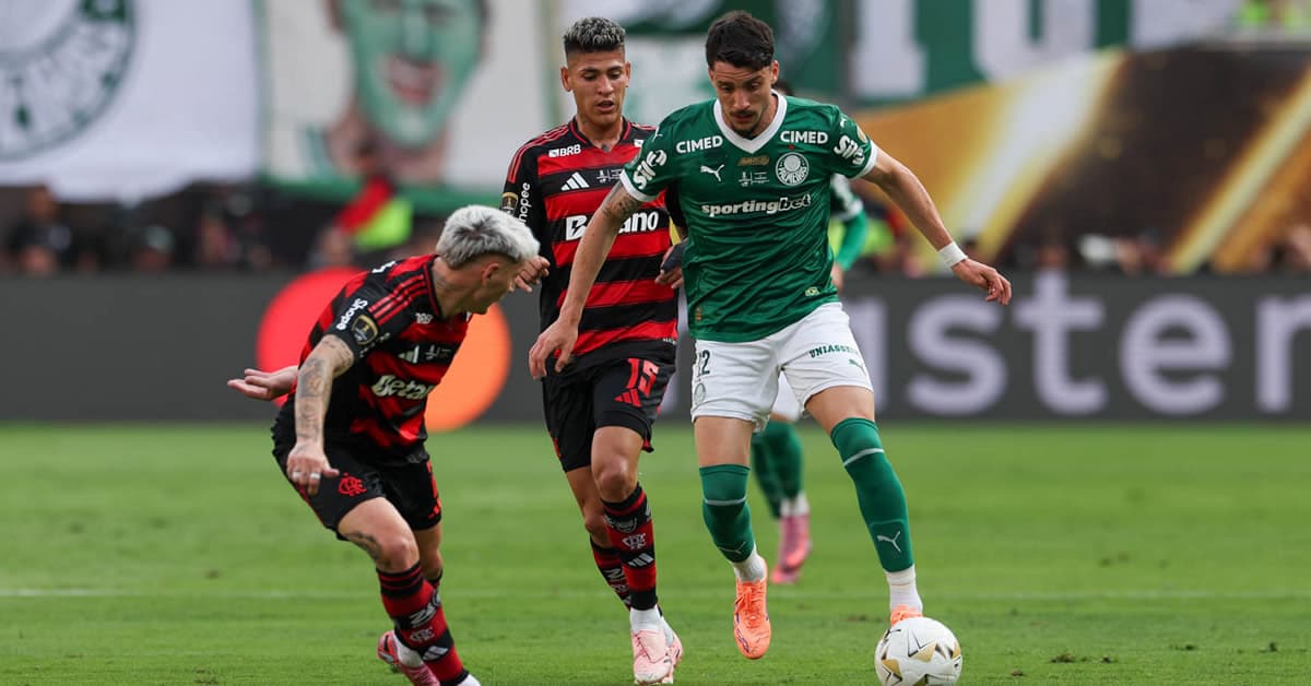 Notas de Palmeiras 0 x 1 Flamengo/Conmebol