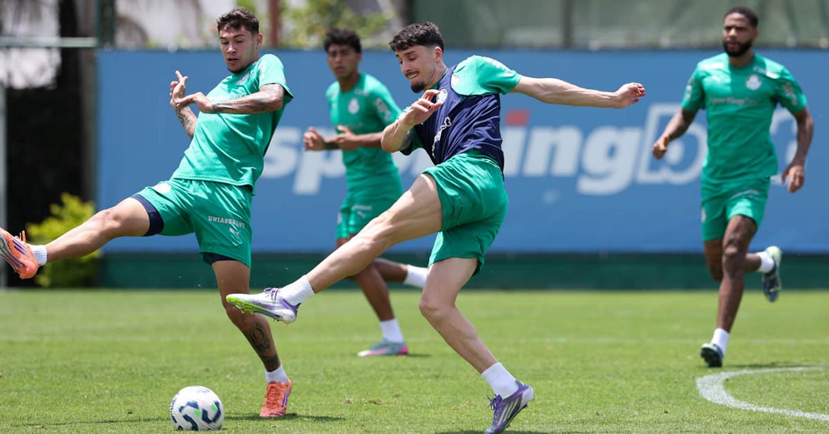Palmeiras encerra preparação para enfrentar o Juventude; veja provável escalação