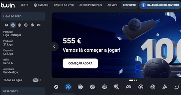 Twin: conheça a casa de apostas de Portugal