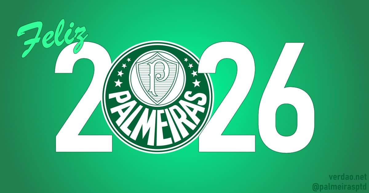 Feliz 2026, torcedor Palmeirense!