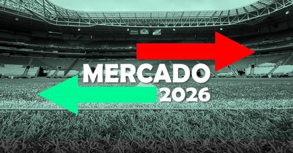 Mercado da bola: quem chega e quem sai do Palmeiras para 2026