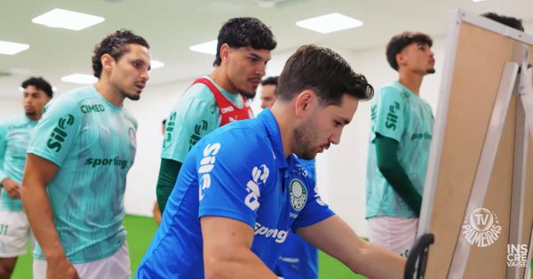 Vídeo: assista aos bastidores da vitória sobre o Santos