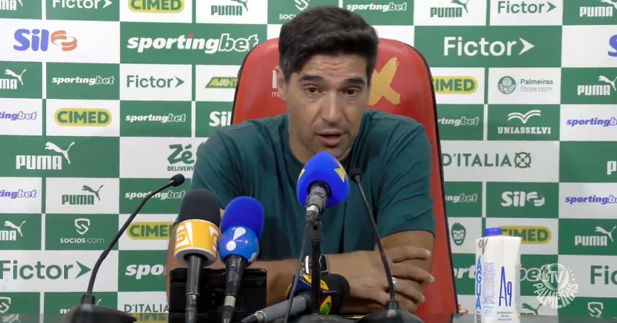 Vídeo: coletiva do Abel após vitória sobre o Mirassol