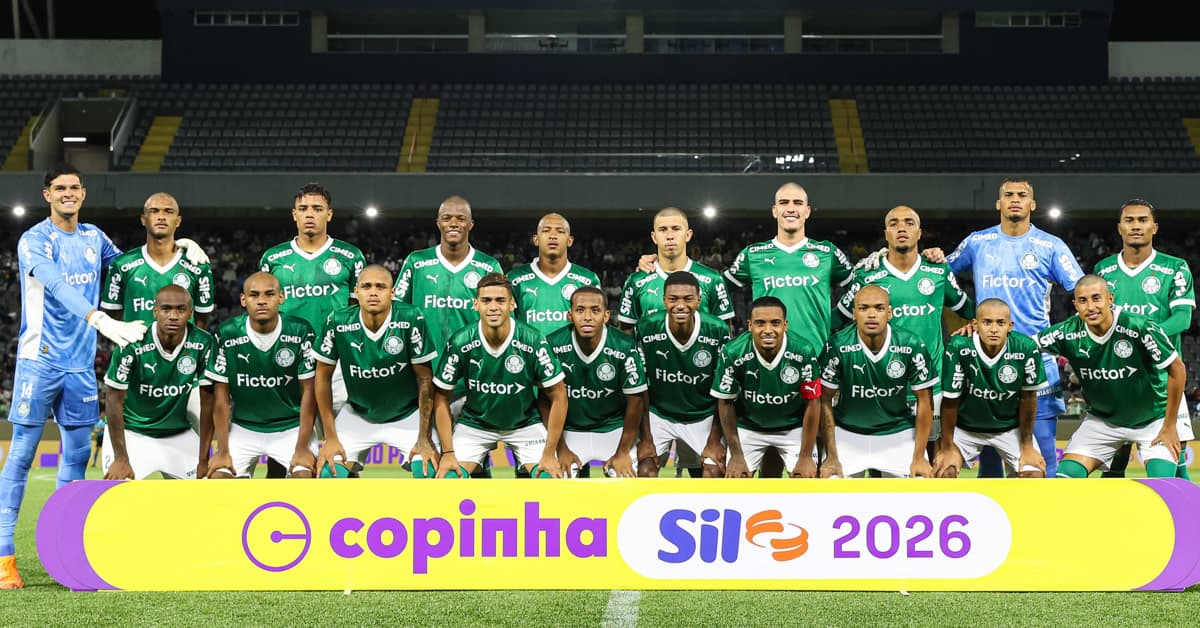 Onde vai passar Palmeiras x Batalhão pela Copinha?