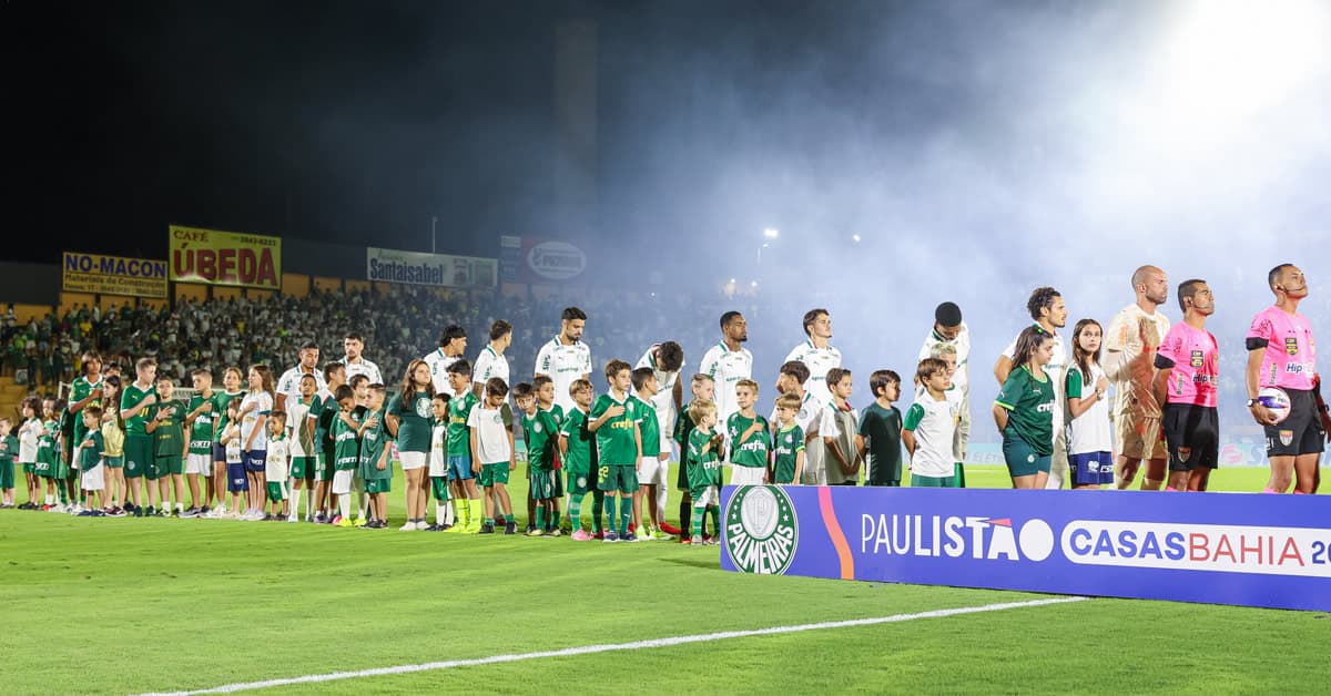 Ficha técnica de Novorizontino 4 x 0 Palmeiras