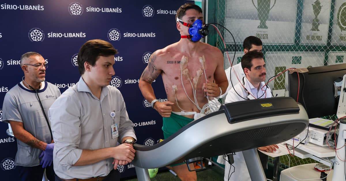 Elenco do Palmeiras realiza exames médicos e avaliações físicas