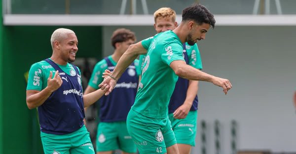 Palmeiras encerra preparação para enfrentar o São Paulo; veja provável escalação