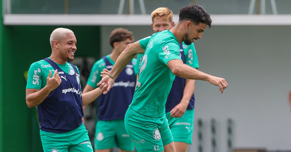 Palmeiras encerra preparação para enfrentar o São Paulo; veja provável escalação