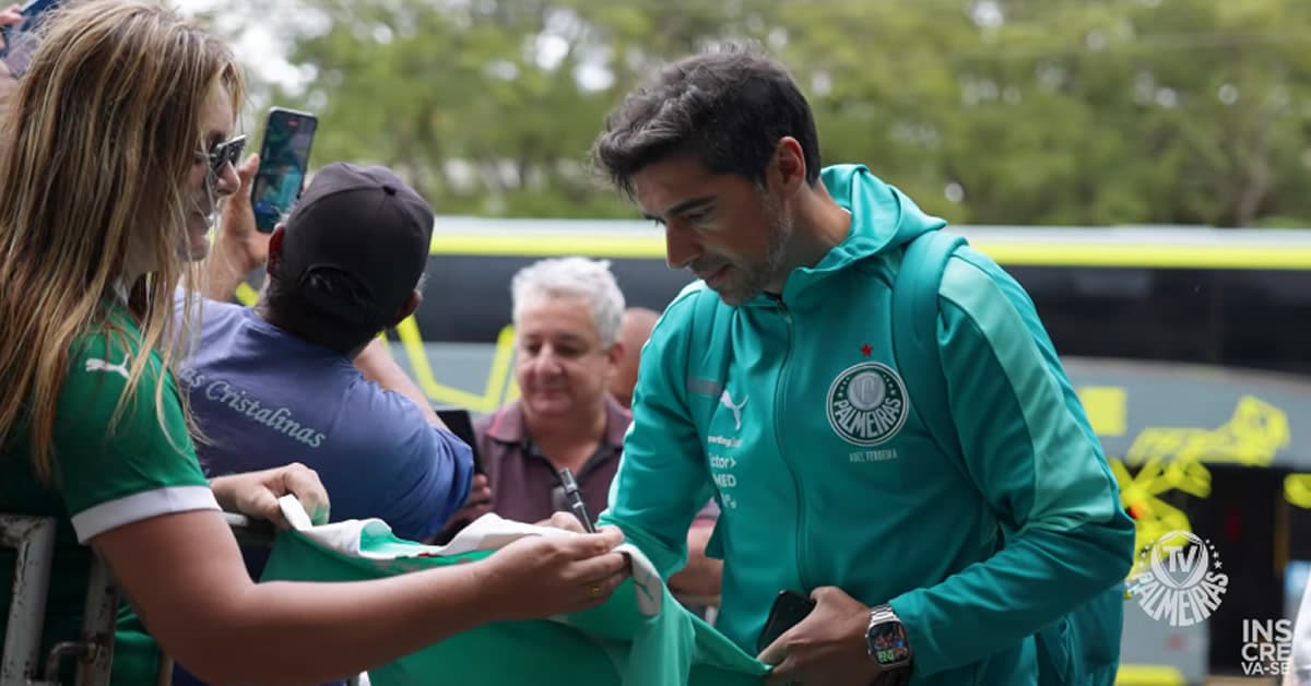 Vídeo: veja como foi a viagem do Palmeiras a Novo Horizonte